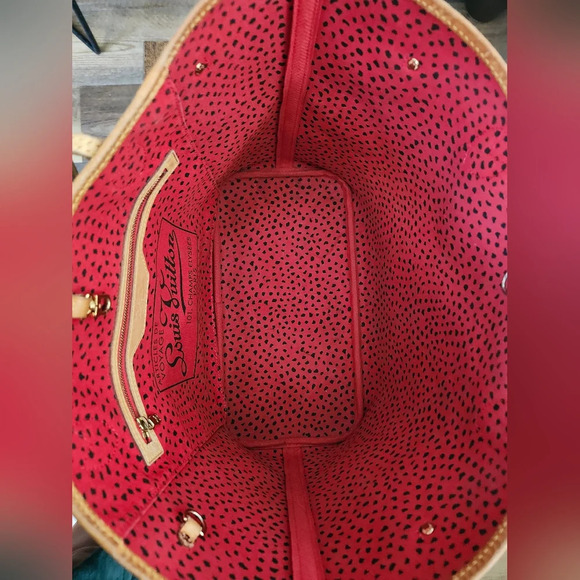 Louis Vuitton Monogram Kusama Waves Neverfull MM Red - Picture 8 of 16